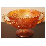 Carnival Glass Dish - 9" round