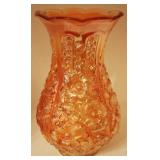 Carnival Glass Vase - 12" tall