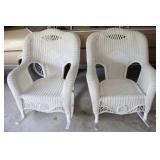 2 Wicker Rockers - 40" x 30" x 20"