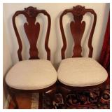2pc set of Chairs - 42 x 22 x 19