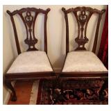 2 Chairs - 40" x 23" x 18"