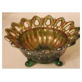 Carnival Glass Bowl - 7" round