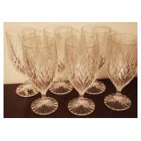 6 Mikasa Glasses - 7" tall