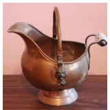 Copper Bucket - 7" tall