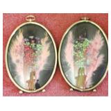 2 Wall Hangings - 8" x 5"