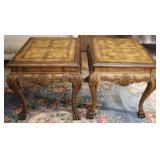 2 End Tables - 26" x 24" x 26"