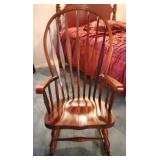 Wood Rocker - 26" x 30" x 48"