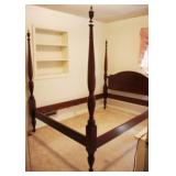 Craftique Queen Size Bed - 82" x 63" x 77"