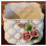 Capodimonte Signed Vase - 7" x 8"