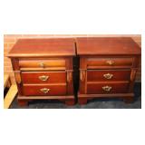 2 Bassett Nightstands - 28" x 28" x 19"