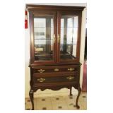 Bassett China Cabinet - 37" x 71" x 20"