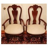 2pc Set of Chairs - 42 x 22 x 19