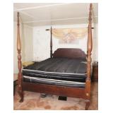 Queen Size Bed - 81" x 62" x 92"
