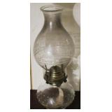 Oil Lamp - 13.5" tall