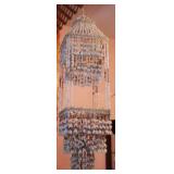 Hanging Seashell Decoration - 50" tall