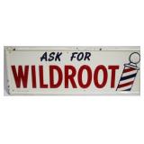 Wildroot Barber Metal Sign - 28" x 10"