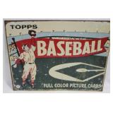 Metal Topps Baseball Cards Sign - 16" x 12.5"