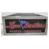 Lowe Brothers Lighted Sign - 12" x 5.5" x 5.25"