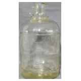 White House Vinegar Glass Bottle 12"