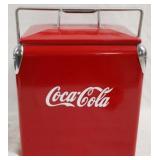 Coca-Cola Metal Cooler - 12" x 15" x 9"