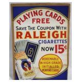 Raleigh Cigarettes Poster - 13.5" x 19.5"
