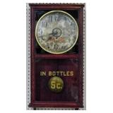 Vintage Coca-Cola Wall Clock 30x15x4