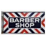Barber Shop Flange Sign 12x24