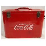 Metal Coca-Cola Cooler - 17" x 7" x 12"