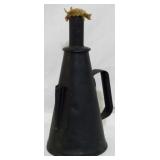 Antique Metal Railroad Torch Lantern 10.5"