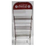 Coca-Cola Metal Rack Stand - 34" x 33" x 16"