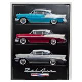 Chevrolet Bel Air Car Sign 16x12