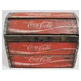Coca-Cola Wood Crate Chest - 18" x 12" x 14"