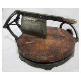 Antique Meat Cutter - 20" x 11"