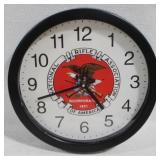NRA Clock - 12" round