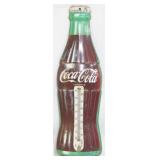 Vintage Coca-Cola 3D Thermometer 16"