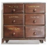 Antique Store Chest (As is/Loss to Foot)