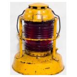 Dietz Syracuse, NY Night Watch Red Globe Lantern