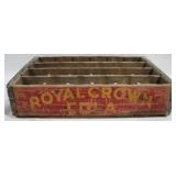 Royal Crown Cola Wood Crate - 18.5" x 12" x 4.5"