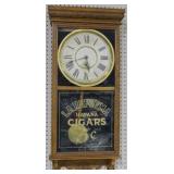 Sessions Havana Cigar Wall Clock 36x16x5