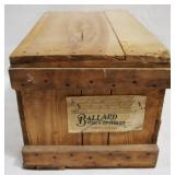 Ballard Fish & Oyster Co. Wood Crate