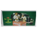 Coca-Cola Metal Sign - 16.5" x 8"