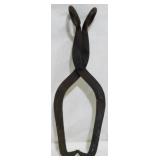 Antique Ice Tongs 17"