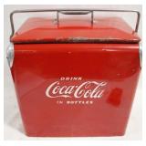 Coca-Cola Metal Cooler - 17" x 12" x 21"