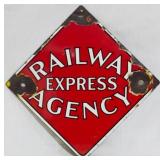 Railway Express Agency Sign 11x11
