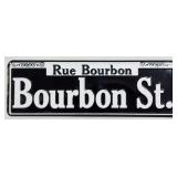 Bourbon St. Sign 5x15