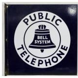 Bell Telephone Flange Sign 11x11
