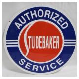 Studebaker Metal Sign - 24" round