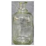White House Vinegar Glass Bottle 10"