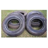 6 Goodyear Tires - P275 / 60R15