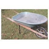 Plastic Wheelbarrow - 55" x 27" x 22"